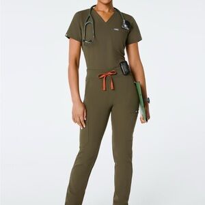 High Waisted Yola Skinny Scrub Pants™